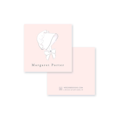 Baby Bonnet Calling Card