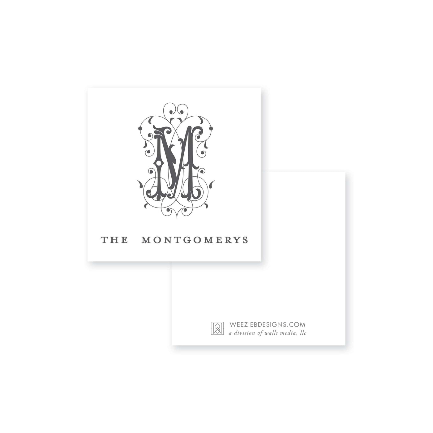 Fanciful Calling Card