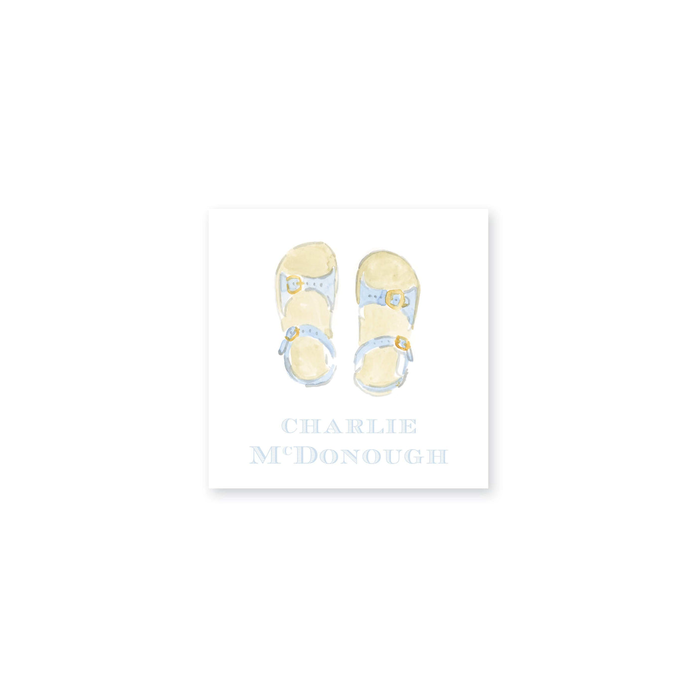 Summer Sandals Calling Card