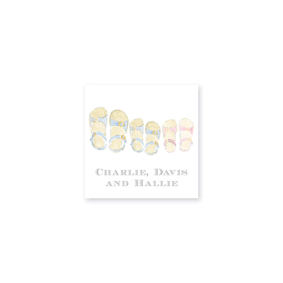Summer Sandals Siblings Calling Card
