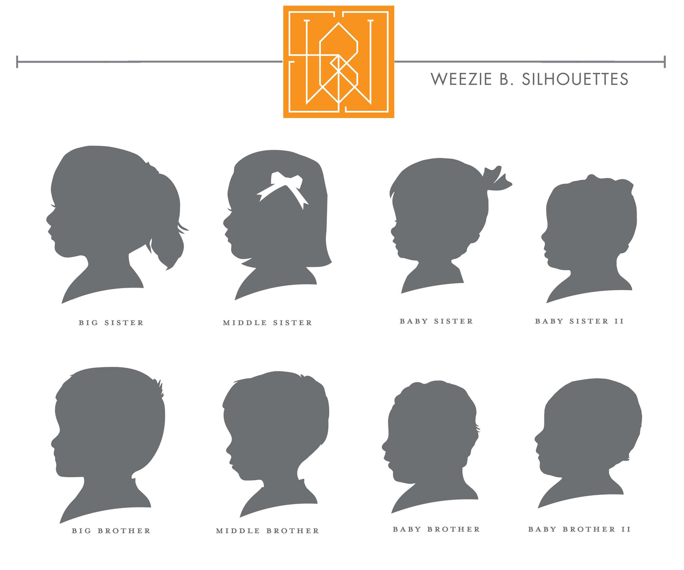 Sweet Silhouette Calling Card