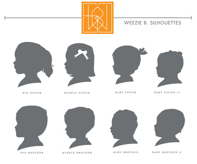 Sweet Silhouette Calling Card