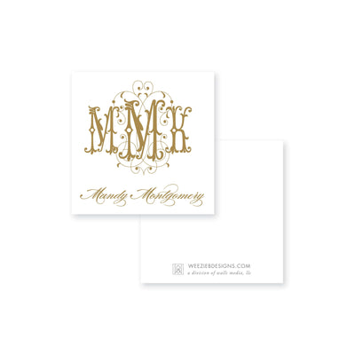 Fanciful Calling Card