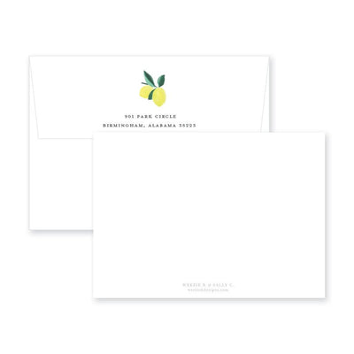 Butterfly Garden Flat Note Card