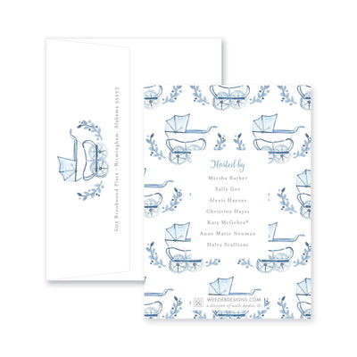 Prim Pram Baby Shower