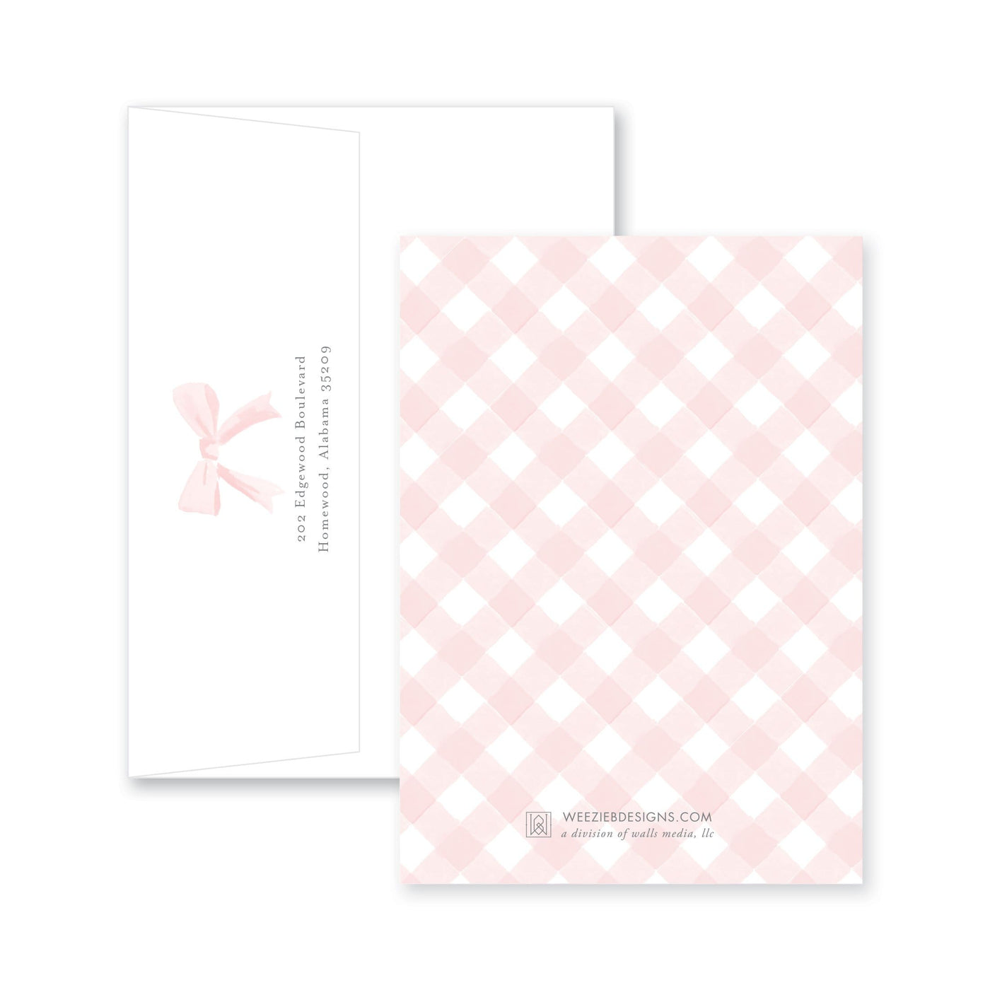 Sweet Bow Watercolor Birthday