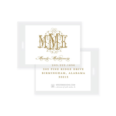 Three-Letter Monogram Fanciful (2 min)