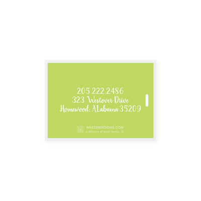 Weezie B. Designs | Garden of Tulips Bag Tag