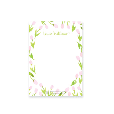 Weezie B. Designs | Garden of Tulips Notepad