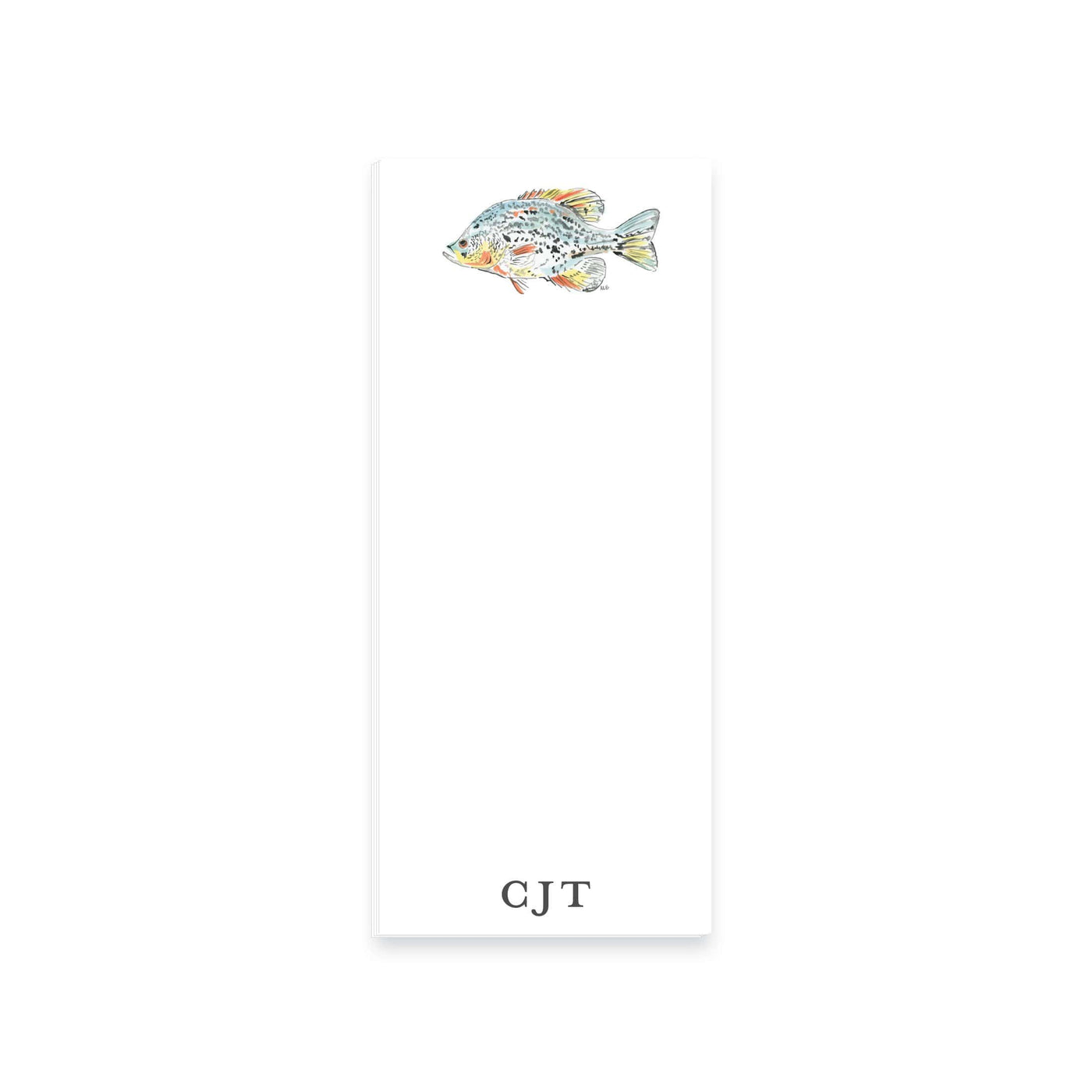 Watercolor Fish Notepad
