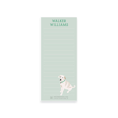 Weezie B. Designs | White Lab Notepads