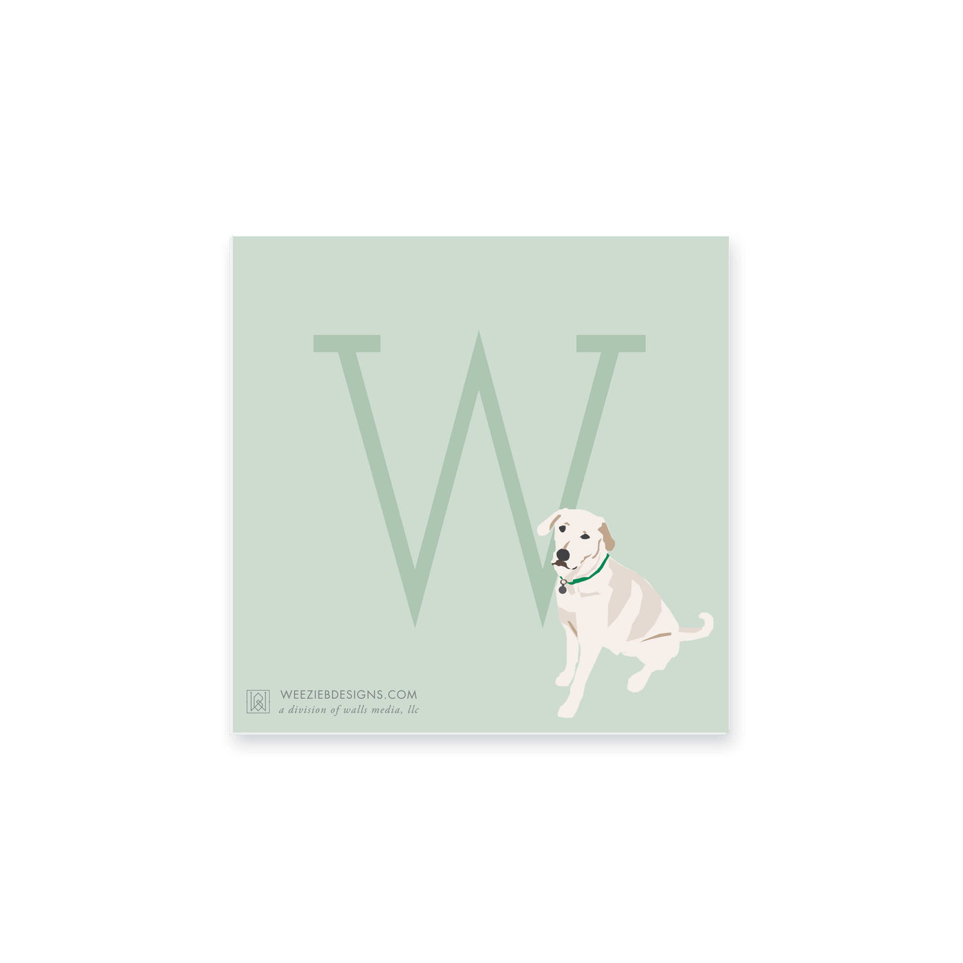 Weezie B. Designs | White Lab Notepads