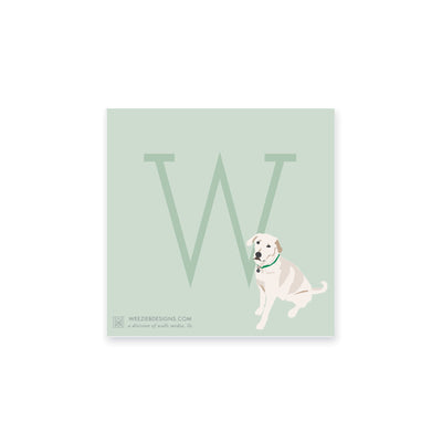 Weezie B. Designs | White Lab Notepads