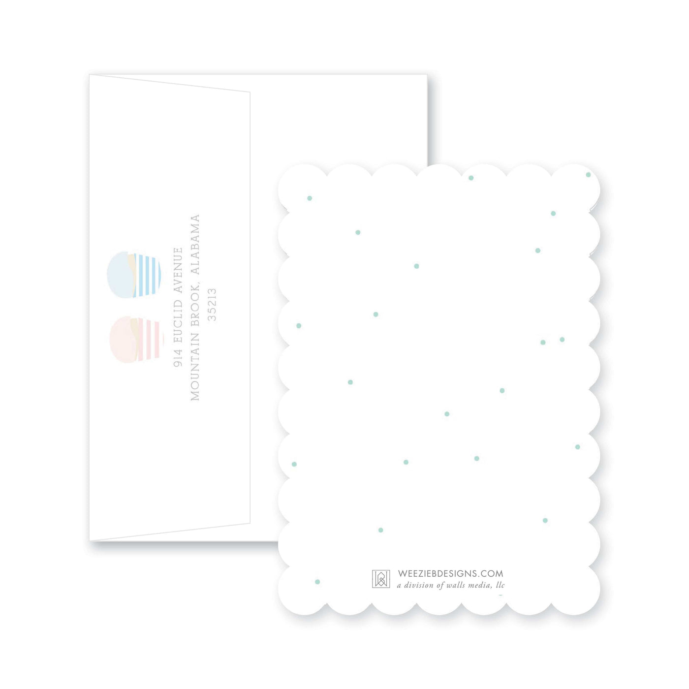 Weezie B. Designs | Kids Birthday Invitation | Little Cupcake