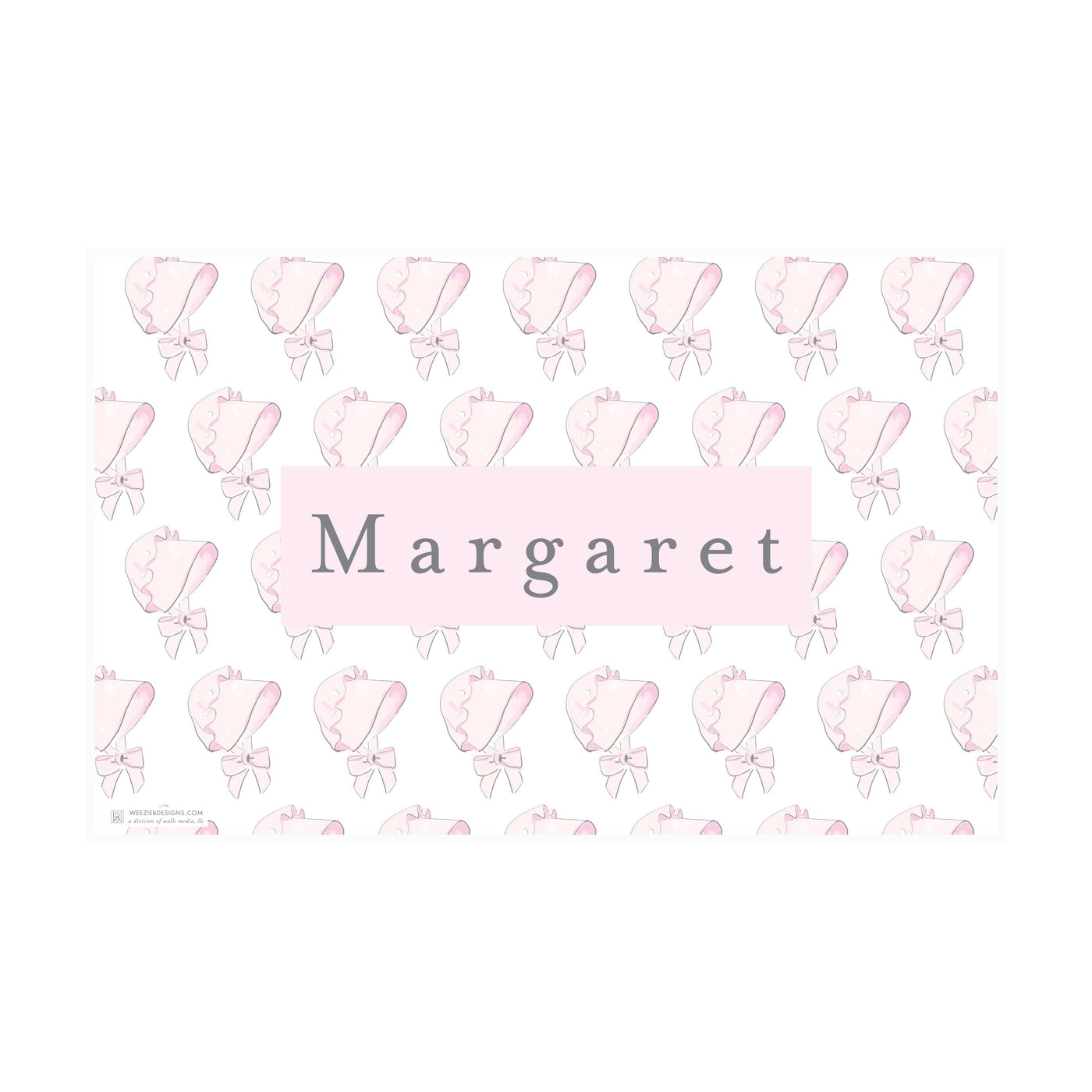Baby Bonnet Placemat