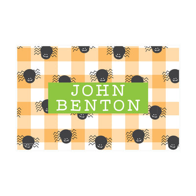 Weezie B. Designs | Franken Halloween Placemat