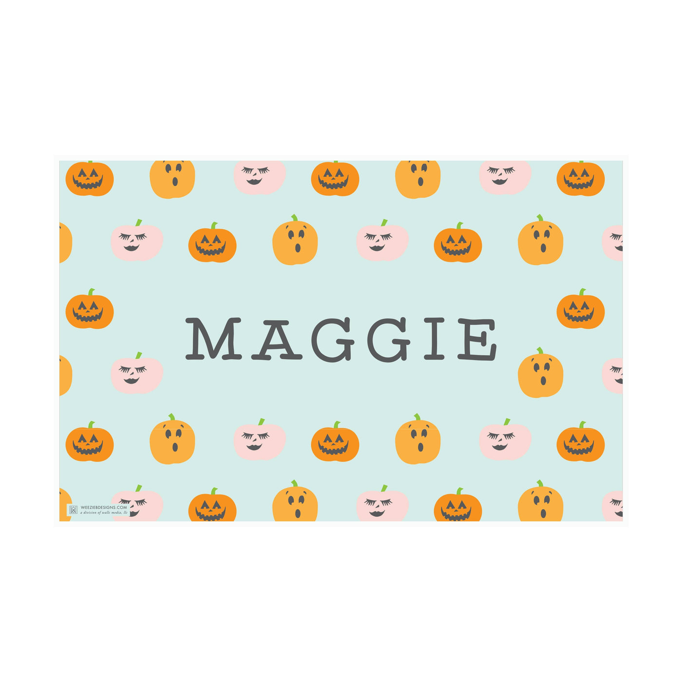 Weezie B. Designs | Cutesy Halloween Placemat