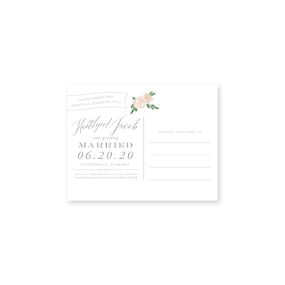Weezie B. Designs | Kaitlyn & Jacob Photo Post Card