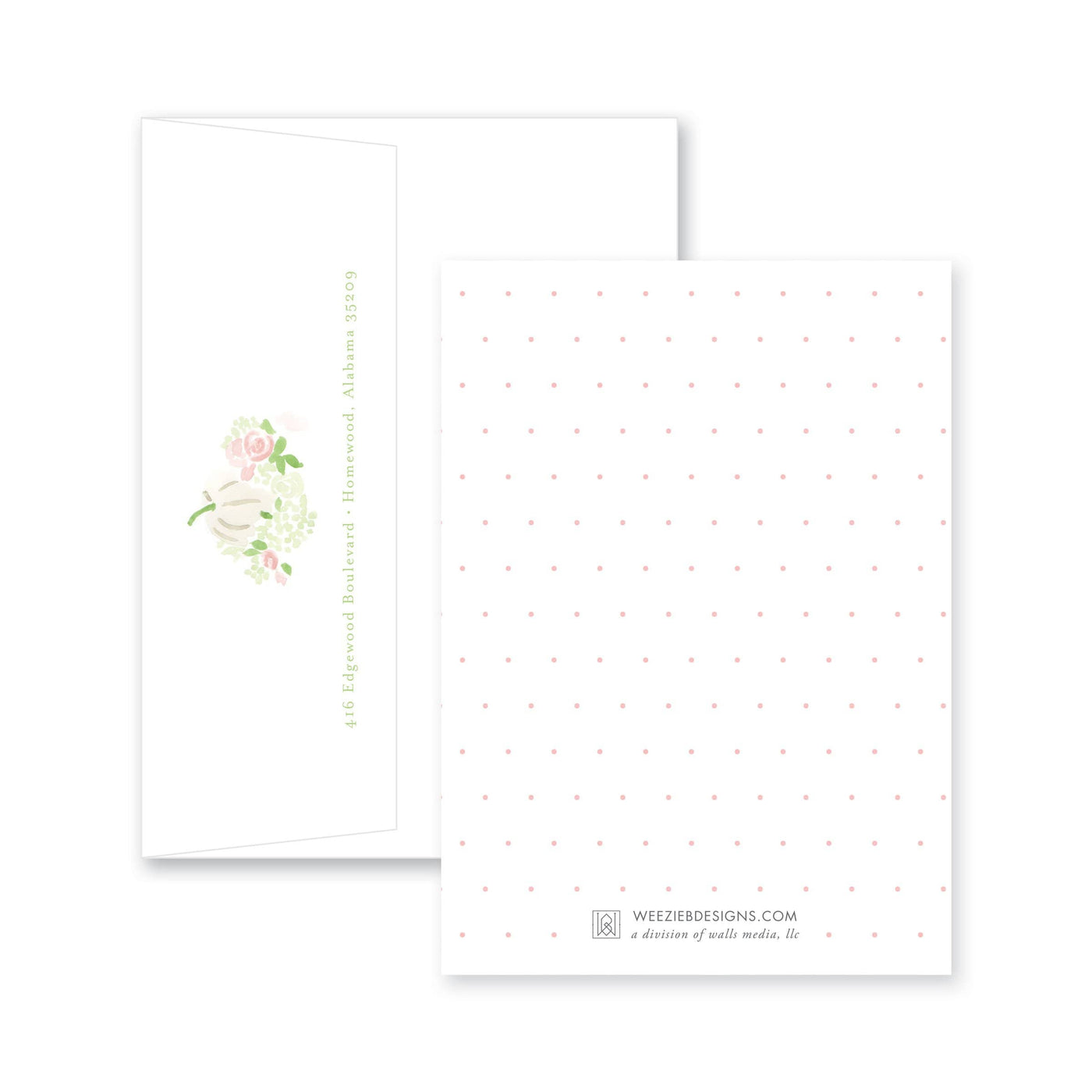 Weezie B. Designs | Sugar and Spice Birthday Invitation