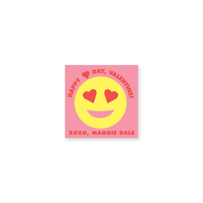 Weezie B. & Sally C. Designs | Emoji Valentine's Day Cards