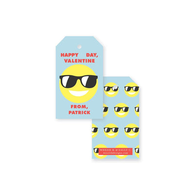 Weezie B. & Sally C. Designs | Emoji Valentine's Day Cards