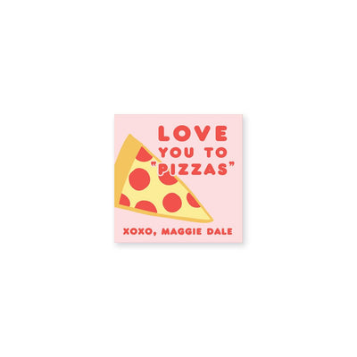 Weezie B. Designs | Pizza My Heart Valentine's Day cards