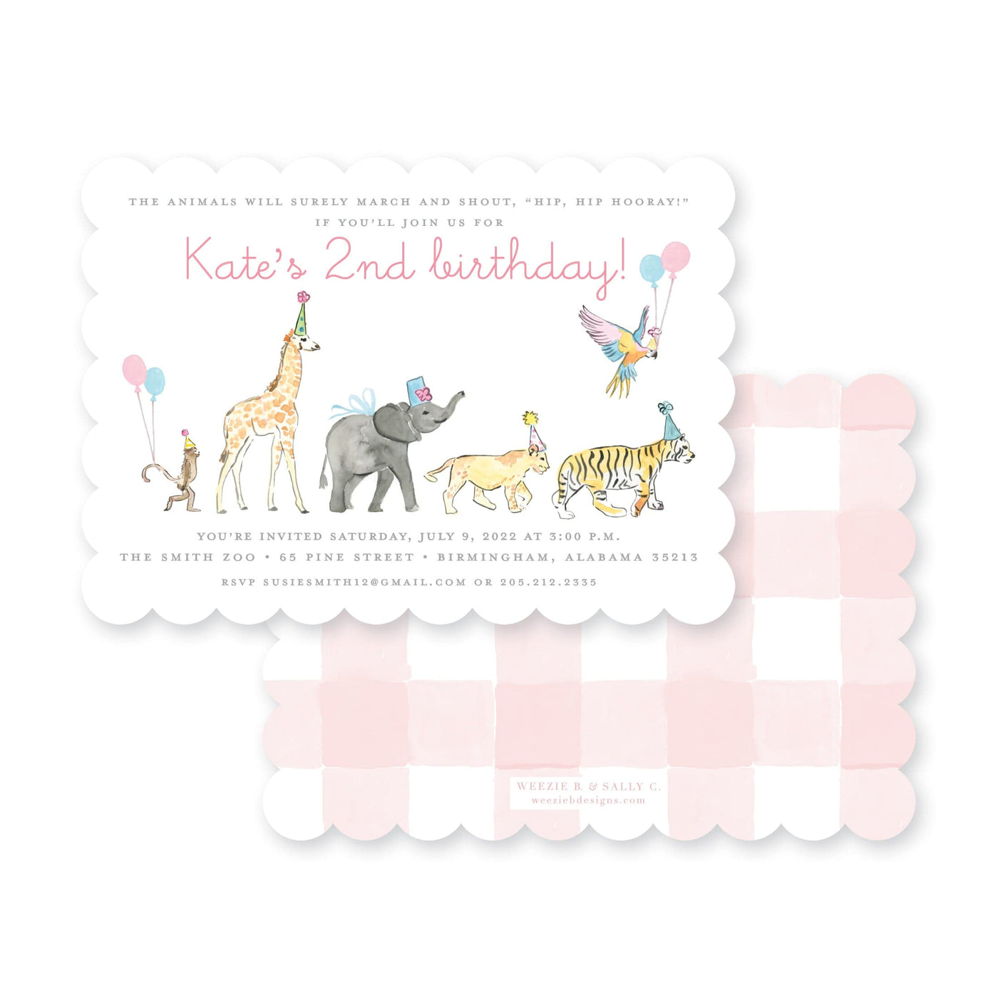 Wild About Zoo Birthday