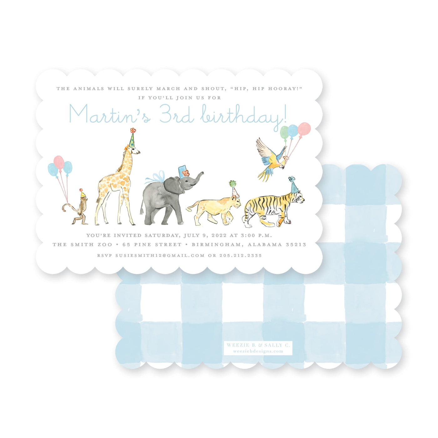 Wild About Zoo Birthday