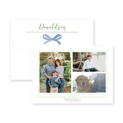 Winter Berries Horizontal Christmas Card
